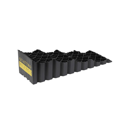 Milenco Quattro Level Auffahrkeil – 2er Set Schwarz