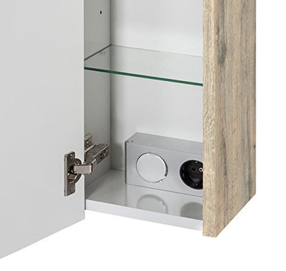 Schildmeyer Trient 133075 Spiegelschrank - Wildeiche Dekor