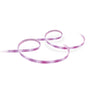 Philips Hue Lightstrip Plus V4 Weiss & Farbe Basis-Set (2m+1m): Flexibles LED-Lichtband für smarte, indirekte Akzentbeleuchtung.
