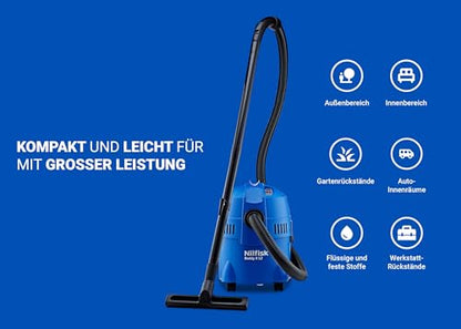 Nilfisk Buddy II 12L robuster Nass Trockensauger – 1200 W