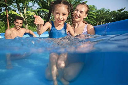 Bestway Steel Pro Frame Pool eckig blau 300x201x66cm ohne Pumpe