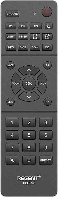 Regent Cucina 200 Küchenradio Unterbau DAB+ Bluetooth - Schwarz