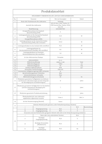 Samsung Crystal UHD U8079F 4K Fernseher - 43 Zoll