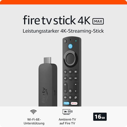 Amazon Fire TV Stick 4K Max Streaming Stick – Generalüberholt