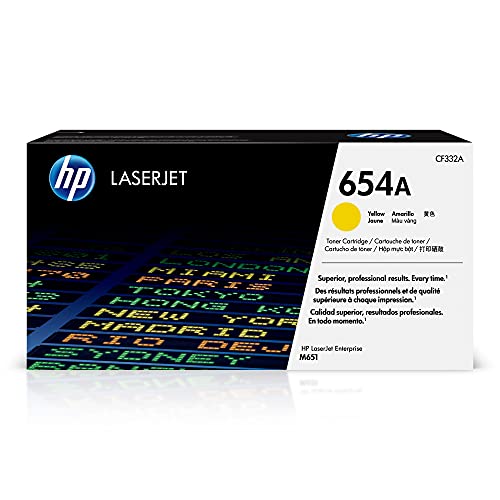 HP CF332A Gelb Toner - LaserJet Enterprise M651