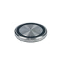 Neff Bosch Siemens Drehknopf Twistpad Kochfeld – 00636170. Runder, silberner Magnet-Drehknopf zur Steuerung von Kochfeldfunktionen.