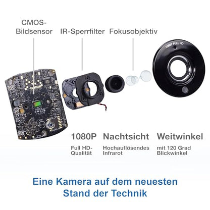 Vtech VM901-1W Smart Babyphone, WiFi-Kamera & 5 Zoll HD Display