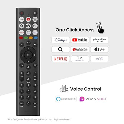 Hisense 43E7Q PRO Fernseher - 43 Zoll 4K UHD QLED Smart TV