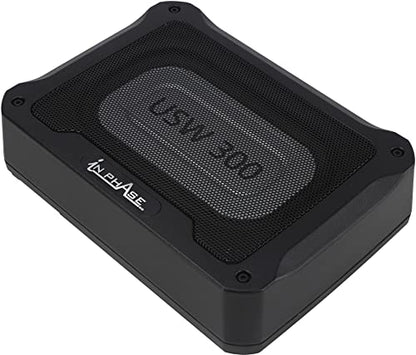 In Phase USW300 Aktiver Untersitz Subwoofer 300W - Schwarz