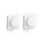 Philips Hue Tap Dial Schalter 2er Pack weiss - Lichtschalter Dimmer