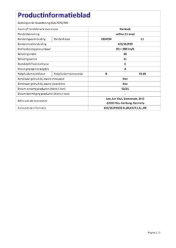 K127 Ventus S1 Evo3 Hochleistungs-Sommerreifen XL