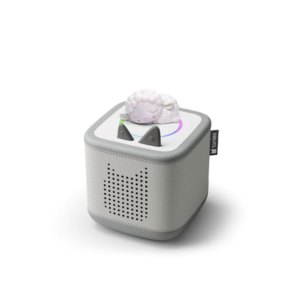 tonies Toniebox 2 Audioplayer Bundle mit Schlummerschaf, Mondgrau – für Hörbücher, Lieder und Einschlafen