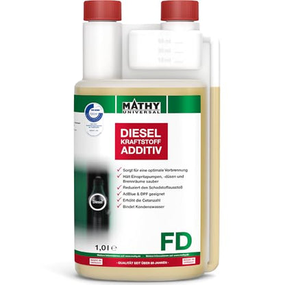 MATHY-FD Diesel Systemreiniger & Kraftstoffstabilisator 1,0l