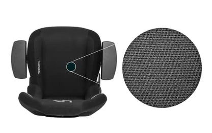 ULTRADESK Throne Gaming Bürostuhl – Schwarz mit Memory Kissen