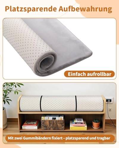 Favodormir Baby Krabbelmatte Dick 150x180x3cm - Grau