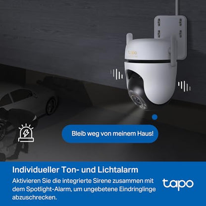Tapo C530WS 360° Aussen-Überwachungskamera 3K 5MP Starlight