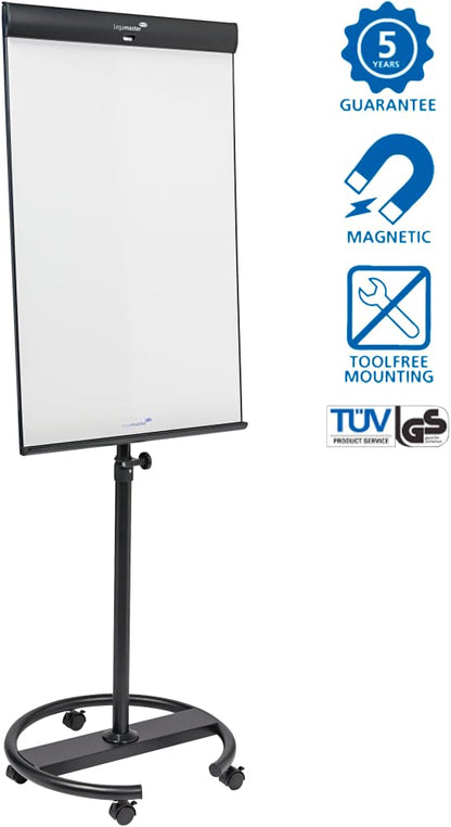 Legamaster 7-153600 Flipchart Triangle Rundfuss Schwarz