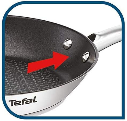 Tefal de-luxe Induktion Pfannenset 5-tlg. 20, 24 & 28 cm