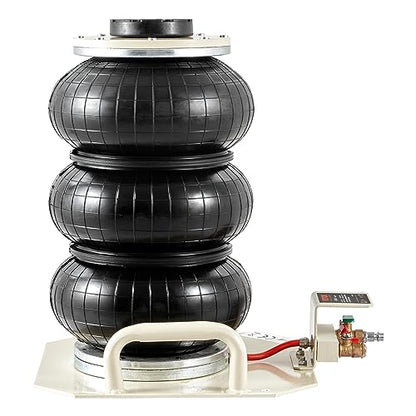 VEVOR Pneumatischer Wagenheber 3t - Dreifachbeutel Weiss