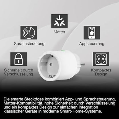 LEDVANCE SMART+ Indoor Plug Smarte Steckdose 4er-Set weiss