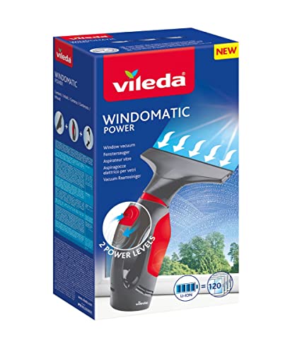 Vileda Windomatic Power Fenstersauger – Streifenfrei