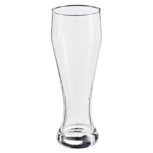 Van Well Bavaria Weizenbiergläser 0,5 l, 6er-Set, geeicht, klar, schlanke Glasform