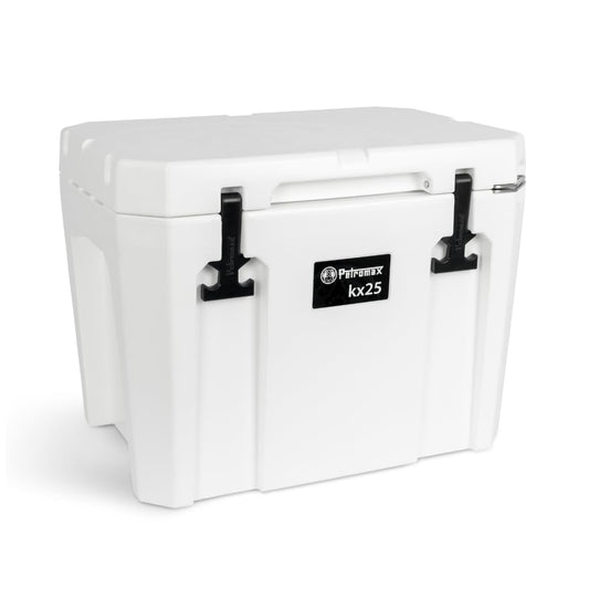 Petromax KX25 Passive Outdoor Kühlbox – 25 Liter Weiss, rechteckige Box zur Langzeitkühlung von Nahrung für Outdoor.