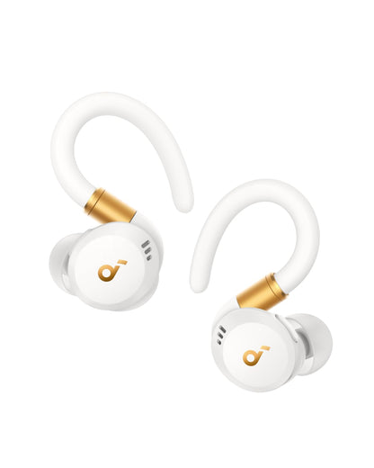 soundcore Sport X20 Sportkopfhörer mit Ohrhaken, ANC und IP68, kabellose Earbuds mit Ladecase