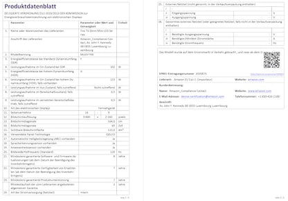 Amazon Fire TV Omni-Mini-LED Serie QLED Smart-TV - 65 Zoll