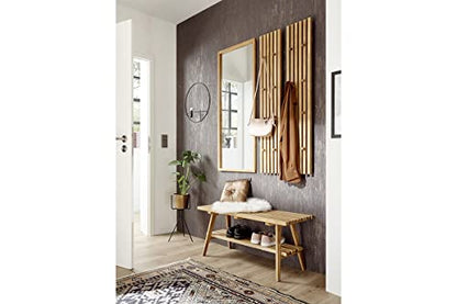Robas Lund Garderobenpaneel Eiche Massivholz - Wandpaneel