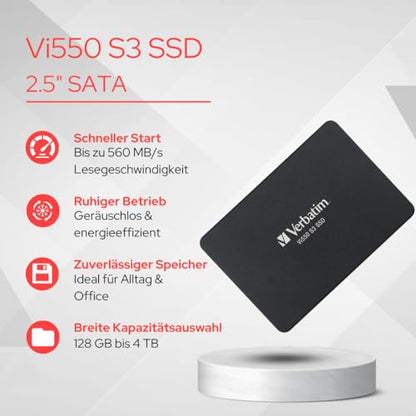 Verbatim Vi550 S3 SSD 2 TB - 2.5" SATA III intern