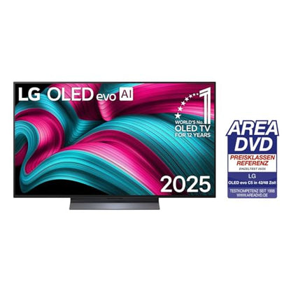 LG OLED48C5ELB – 4K OLED evo AI Smart Fernseher 48 Zoll