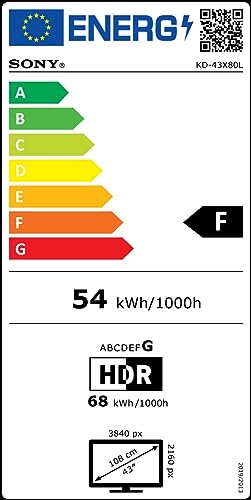 Sony BRAVIA KD-50X80L 50 Zoll 4K HDR LED Smart TV
