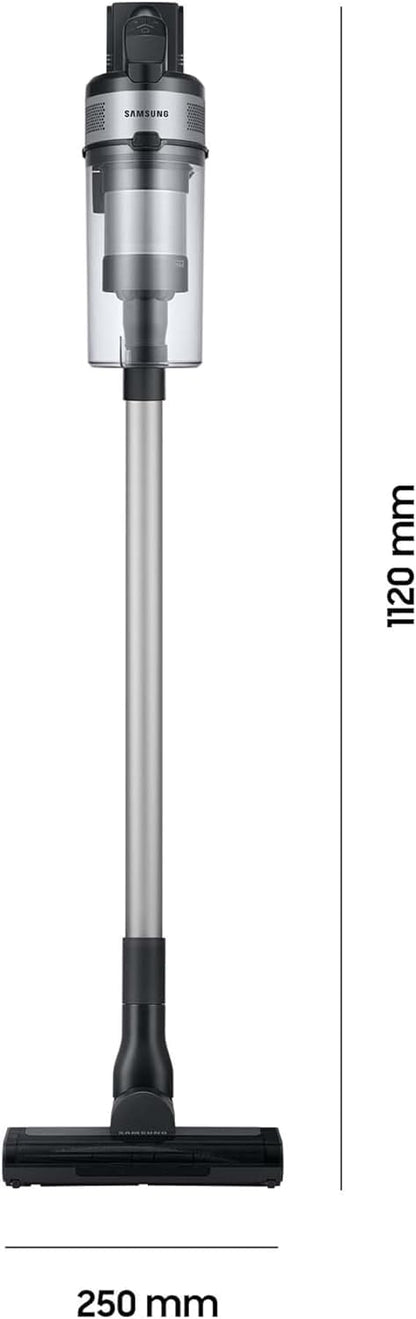 Samsung Jet 65 PetPRO Akku-Staubsauger mit Tierhaarbürste, Silber