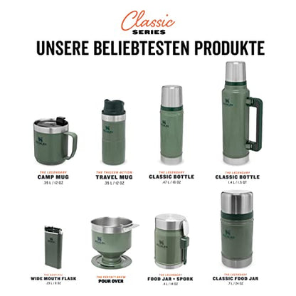 Stanley Classic Legendary Thermoskanne - Hammertone Green 1.9L