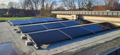 Avoltik 4er Set Solarmodul Flachdach Halterung ohne Bohren