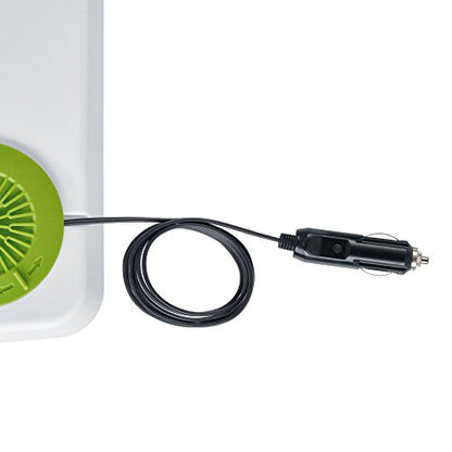 SEVERIN KB 2923 elektrische Kühlbox 25L mit Warmhaltefunktion Grün/Grau