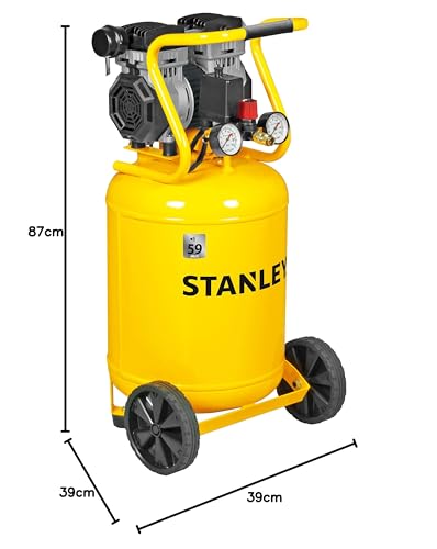 STANLEY Siltek vertikaler Druckluft Kompressor 1,3 PS