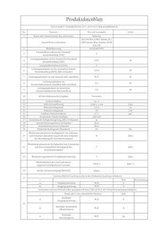 Samsung Crystal UHD U8079F 4K LED Fernseher - 50 Zoll