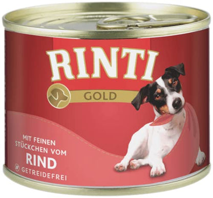 Rinti Gold Multipack Nassfutter 48 x 185g Fleisch-Mix