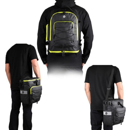 tamthy 3-in-1 Fahrradtasche - Wasserdicht, Gepäckträger Rucksack