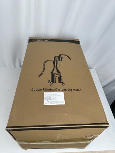 Doppelfilter Zyklon Staubsammler – 2-in-1 Eimer, Wandmontage