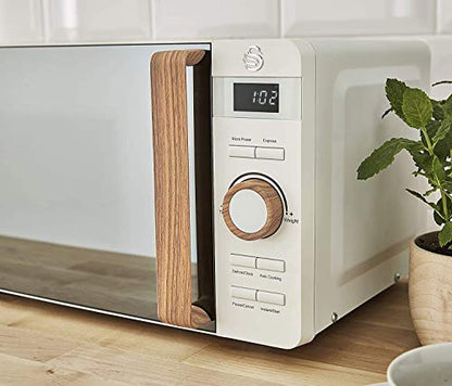 Swan Nordic Frühstücksset – Wasserkocher, Toaster, Mikrowelle Weiss
