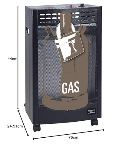 Einhell Blue Flame Gasheizofen BFO 4200/1 - Schwarz