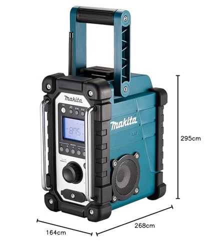 Makita DMR115 Akku-Baustellenradio DAB+ Solo - Türkis/Schwarz