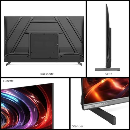 CHIQ L40QST QLED Pro Google TV Smart Fernseher 40 Zoll FHD