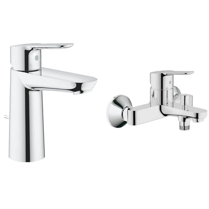 GROHE BauEdge Einhand-Wannenbatterie und BauEdge Einhand-Waschtischbatterie