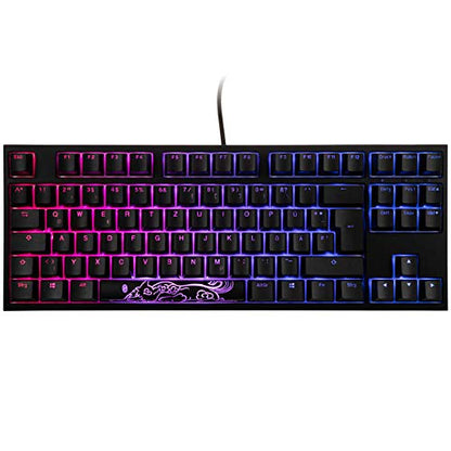 Ducky One 2 TKL RGB Gaming Tastatur MX-Red - Schwarz
