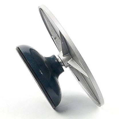 Homtone Drehbare Töpferscheibe Skulptur – 30cm Stahl Manuell