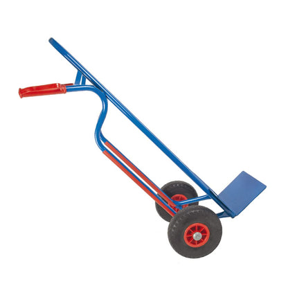Trestles Profi Sackkarre – 250kg Treppensteiger S04 blau